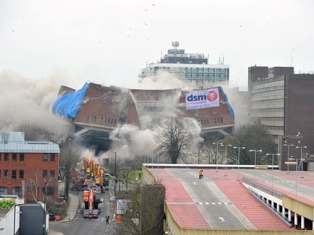 Blowdown Day! The demolition of Greyfriars bus station was one of the most dramatic events in Northampton's history