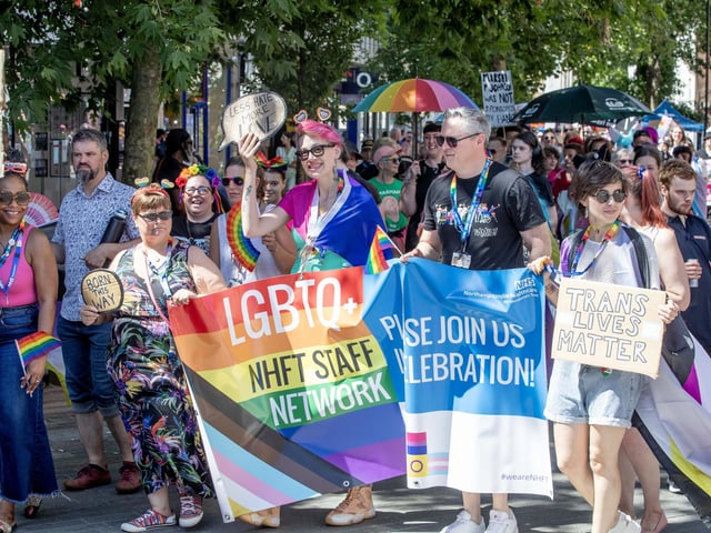 The event took place in Northampton town centre on Saturday July 12 and crowds flocked to join in the celebrations.