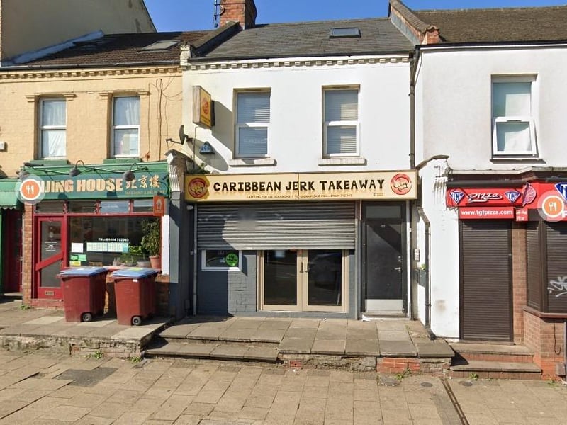 The takeaway in Barrack Road was given a two star hygiene rating at its last inspection on 16 March.