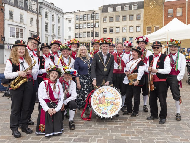 Northampton Town Council hosted a free St George's Day event on the Market Square on April 26, which included many family-friendly, fun activities.
