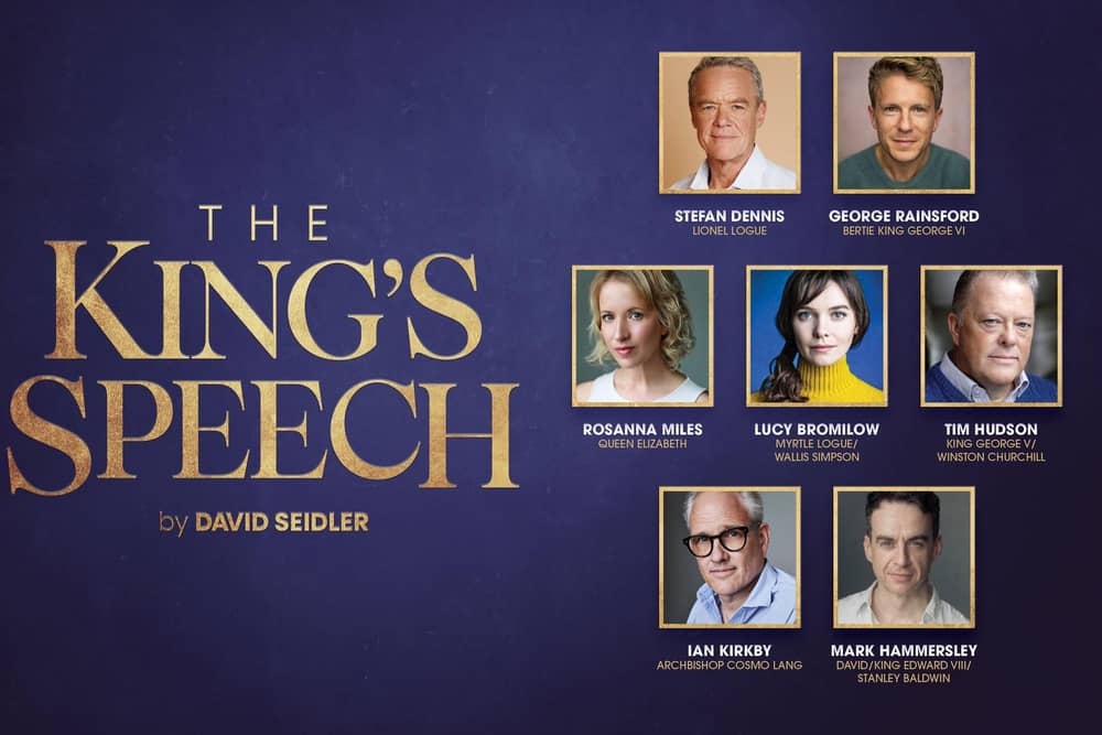 The cast of The King's Speech