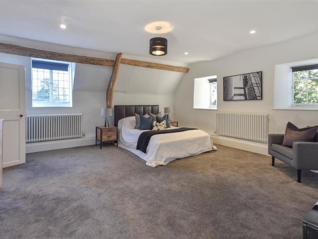 This seven bedroom home that is modern throughout, but maintains traditional features is on the market for a guide price of £2 million.