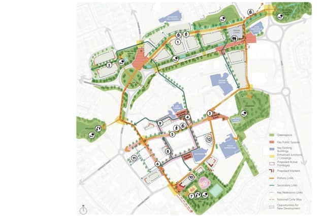 Daventry Town Centre Masterplan pictured.