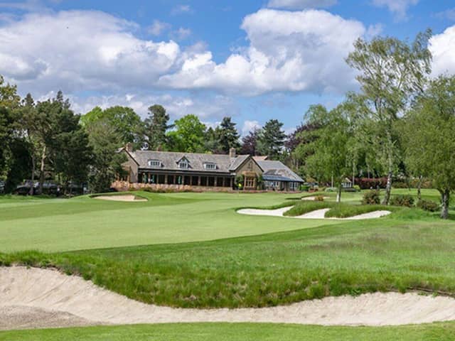 Northamptonshire County Golf Club, located in Chapel Brampton.