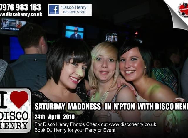 Nostalgic pictures from an April night out in town 13 years ago