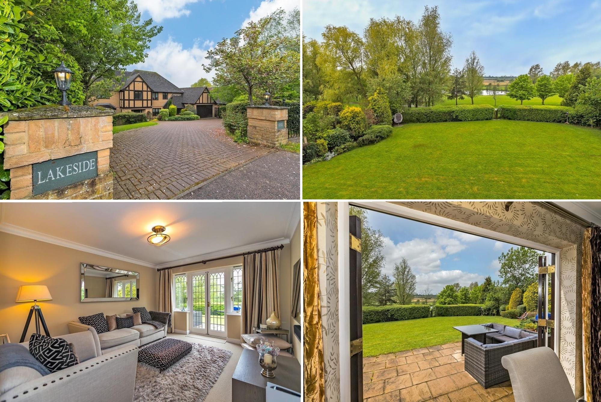 Lakeside House on Spyglass Hill is up for sale for £1.1 million