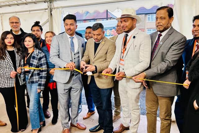 Councillor Enam Haque from Castle ward Northampton opens the new branch