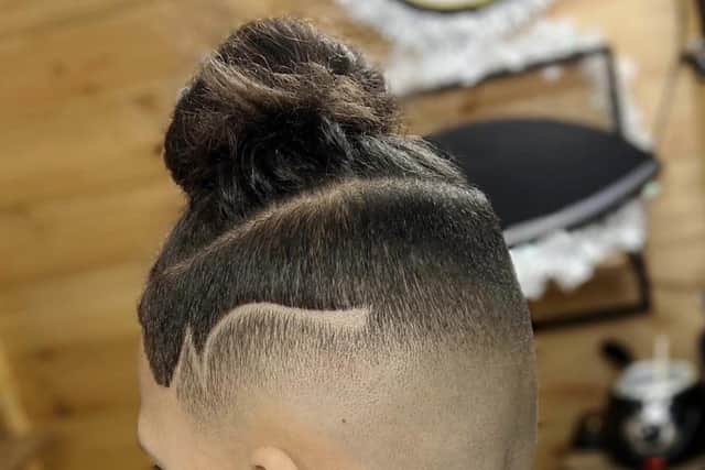 Con Hair Barber was set up three years after Lee moved to Northampton from Birmingham in 2015, to start afresh with his son.
