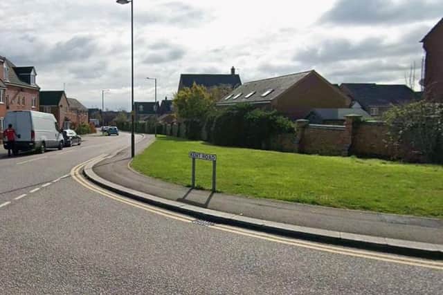 The incident happened in Kent Road, Northampton