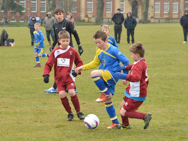 Long Buckby Stags v Kingsthorpe Jets in March 2013.