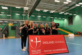 The women's team at Northampton Handball Club has been promoted to the premier league.
