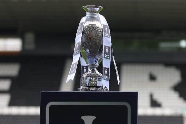 The big prize... the FA Sunday Cup
