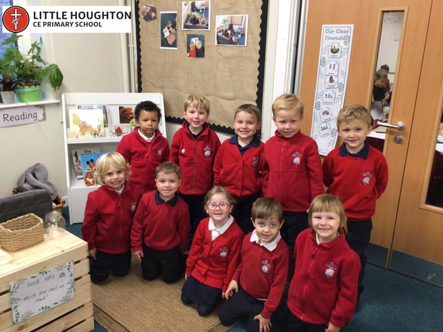 Reception at Little Houghton Primary School.