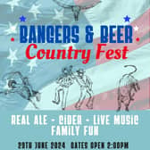 Bangers &amp; Beer Country Fest Poster