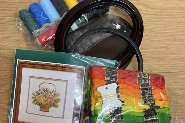 Miscellaneous craft items for sale