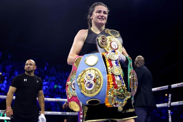 Katie Taylor is undisputed lightweight world champion