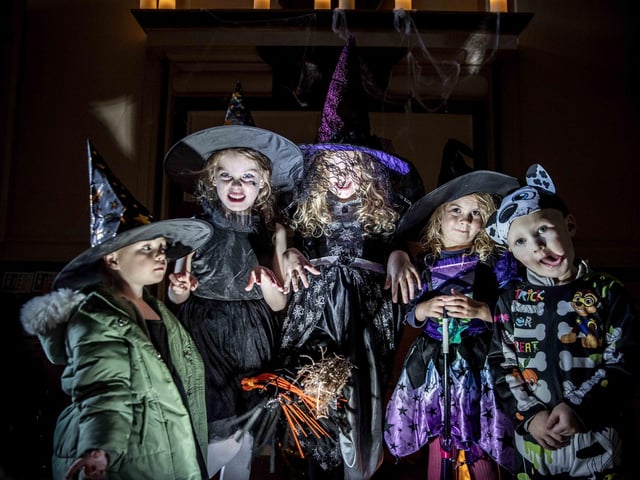 The abbey hosted a Witches' Spooktacular on Saturday (October 28) and will host the same event on Tuesday (October 31).
