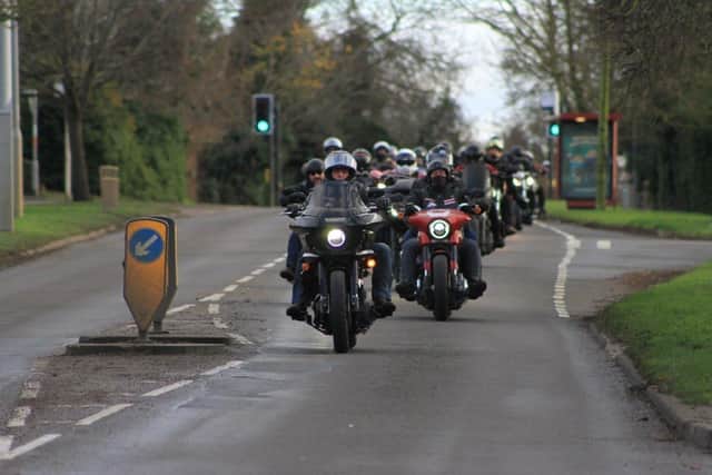 A total of £1,860 was raised, which beat last year by more than £200. Photo: Andy Simons.
