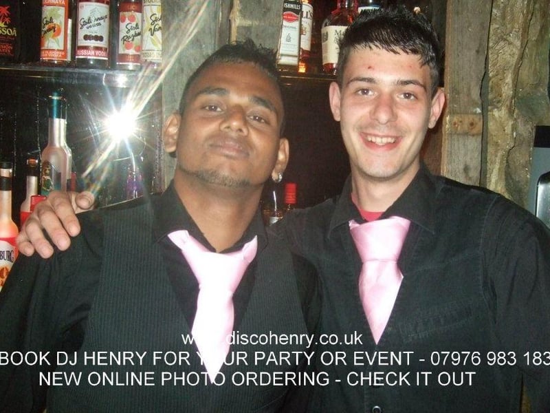 Nostalgic pictures from a night out on the town 15 years ago