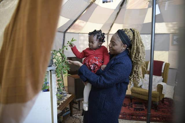The audio installation is suitable for families and children under 12.