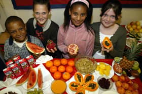 2006: Fruity Friday event at Briar Hill Primary School to encourage healthy eating
