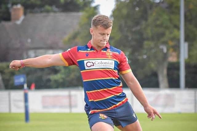 Ben plays for the Old Northamptonians RFC first team.