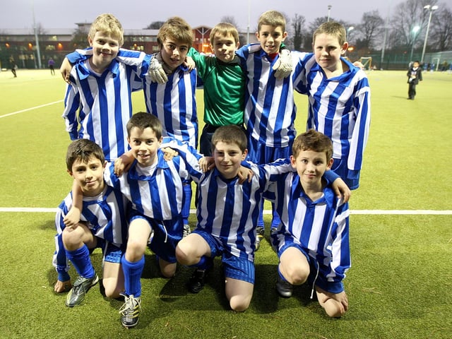 A football tournament at Unity College, organised by Northampton School Sports Partnership. Pictured: Abington Vale Primary School team.