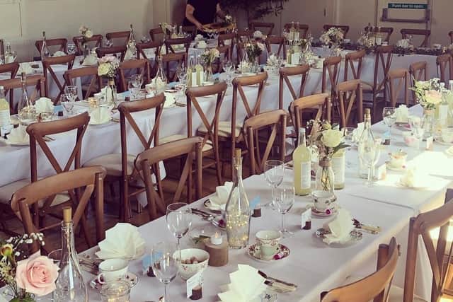 What started out as providing small tea parties for eight to 10 guests has led to bookings for larger parties, weddings and corporate events for up to 250 people.