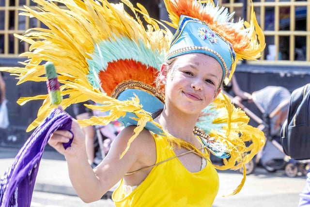 The sun shone as the carnival parade made its way through Northampton town centre on Saturday June 10.