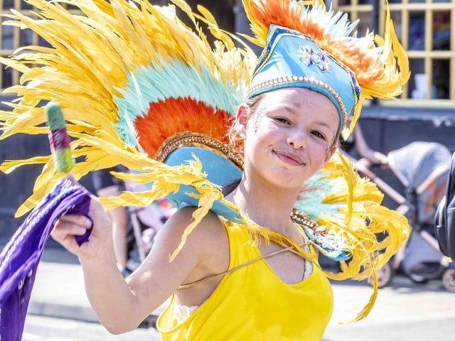 The sun shone as the carnival parade made its way through Northampton town centre on Saturday June 10.