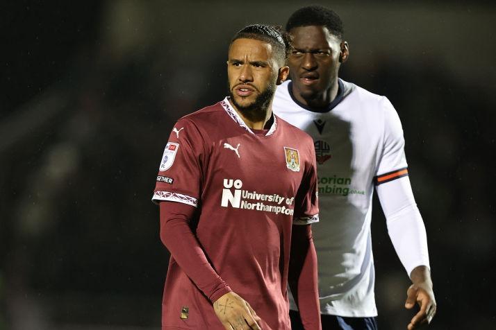 Too much on the periphery given his quality and what he can offer Cobblers. Isolated at times and only able to impact the game when he dropped deeper. His work-rate was excellent though. Several times he was one of the first players get back... 6