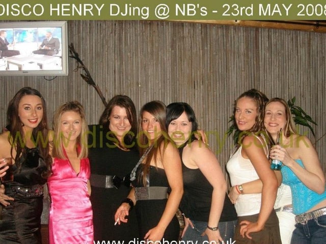 Nostalgic pictures from a Friday night out at NB's