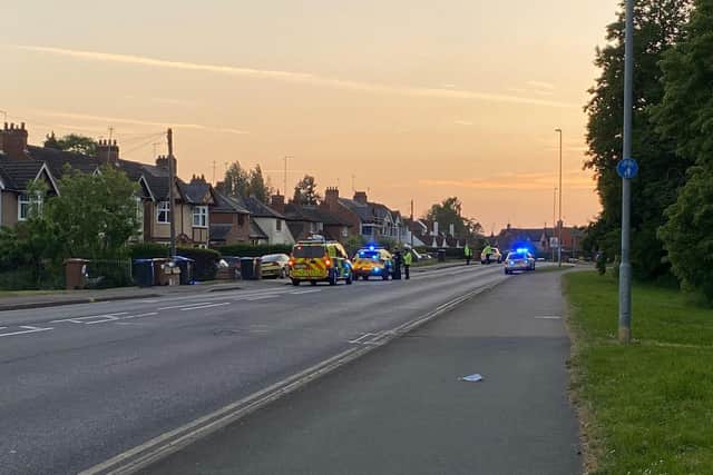 Emergency services are on the scene