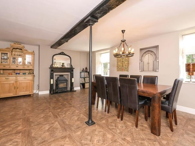 This traditional home is one of the most expensive on the market in the county right now.