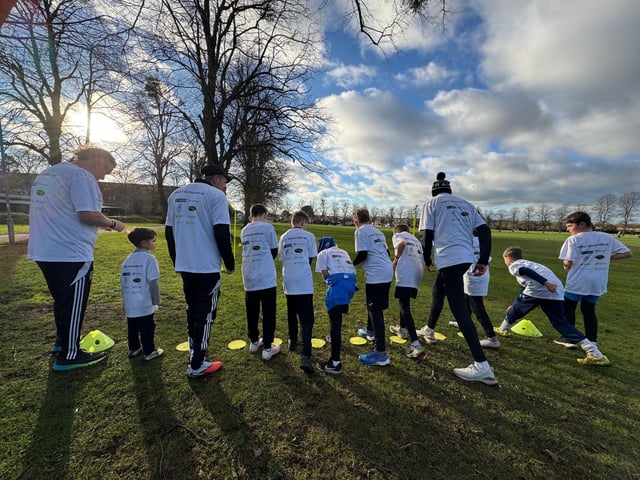 Ready for the final lap, completing as a team!