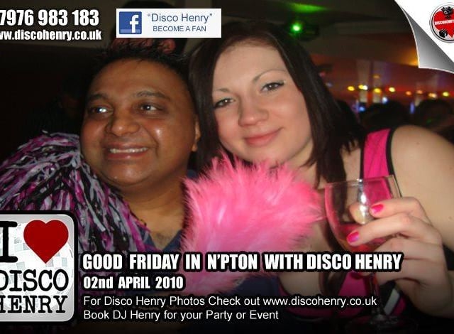 Nostalgic pictures from a Good Friday night out in town
