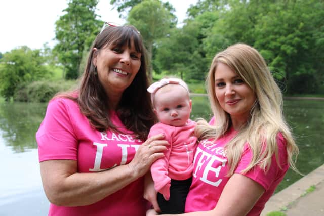 Chanelle Bradshaw and her mother, Mandy