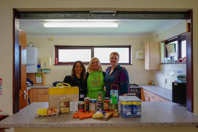 Amarjit, Lorraine and Anna Thorpe - NPH resident involvement officer.