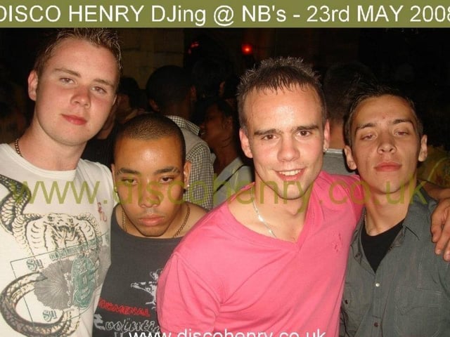 Nostalgic pictures from a Friday night out at NB's