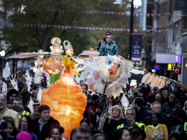 The festival of lights takes over Northampton town centre on Saturday October 15.