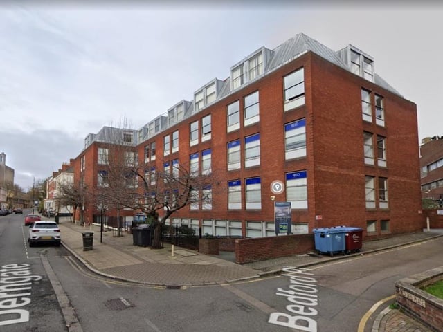 The site is being marketed as a 'prime' office building which has recently undergone 'substantial' refurbishment. The price to rent units inside the property are only available on application.