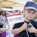 Families enjoyed live music, military vehicle displays and more during the Armed Forces Day event on Northampton's Market Square on Saturday June 27.