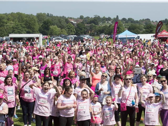 2016 - 5k Race For Life, Abington Park, Abington Park Crescent, Northampton.