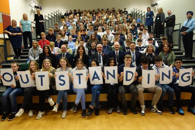 Sixth form provision at Chenderit School was rated 'outstanding' by Ofsted.