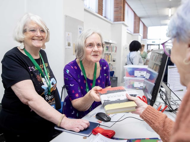 The community library in Welford Road held a grand opening event on Saturday March 29, which more than 1,000 people attended.