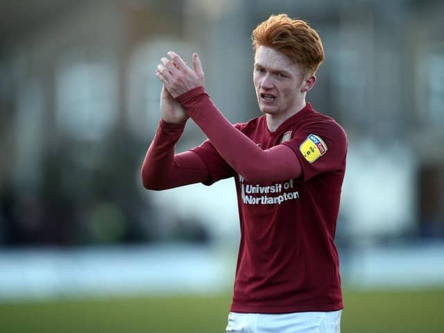Callum Morton was loved by fans during his time at Sixfields.