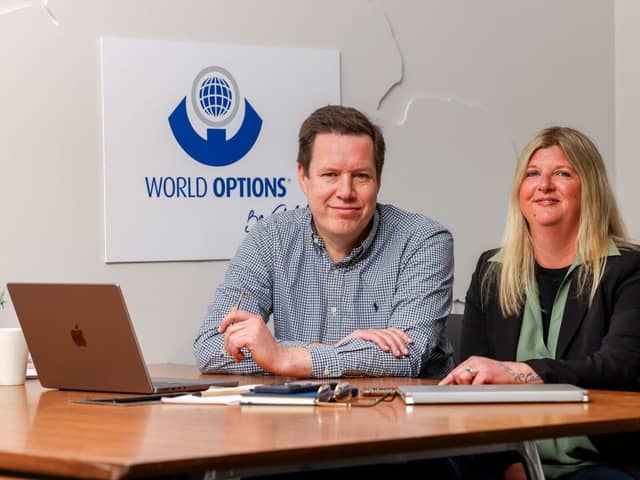 Matt Patten and Danielle Waterhouse World Options