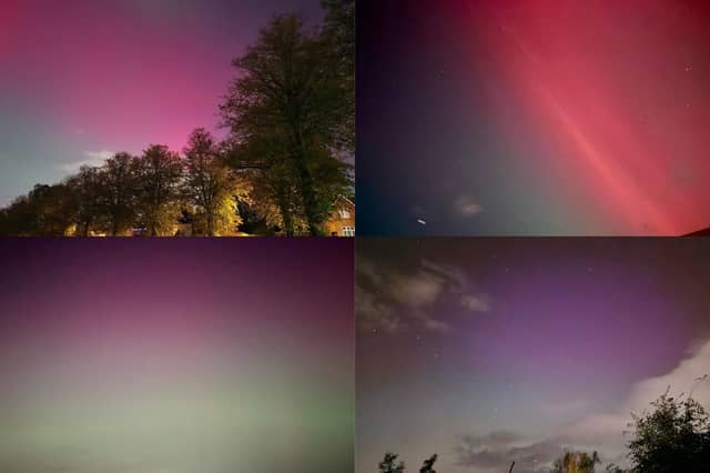 Some of the stunning shots of the Northern Lights over Northampton, taken by readers...