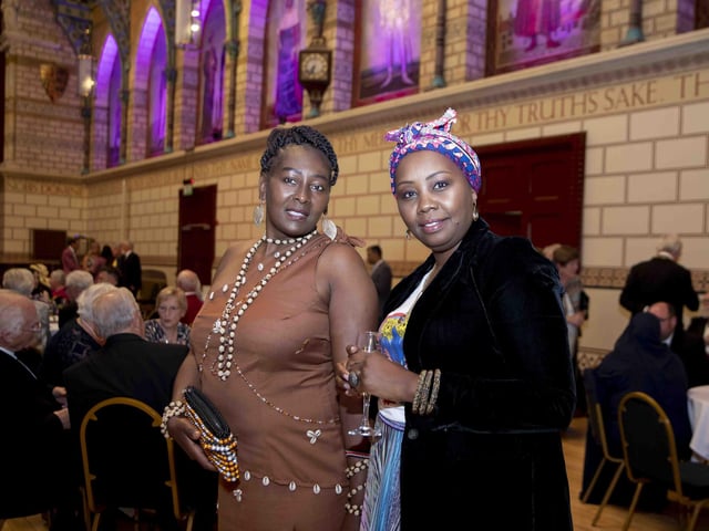 A private celebration took place at the Northampton Guildhall on Wednesday, May 18 2022 to celebrate Northampton's new Mayor, councillor Dennis Meredith.