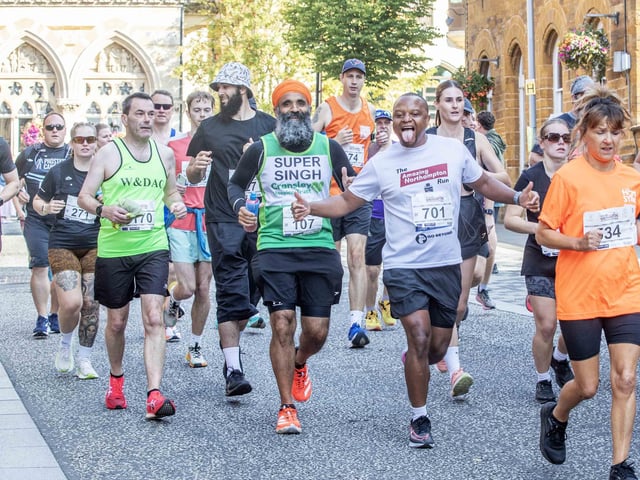 Hundreds of runners took part in the half marathon on Sunday September 15, 2024.
